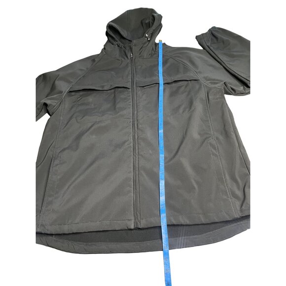 Endurance XL Black Softshell Winter Jacket W/ Hood Gorpcore Utility SNOWBOARDING - Picture 10 of 16